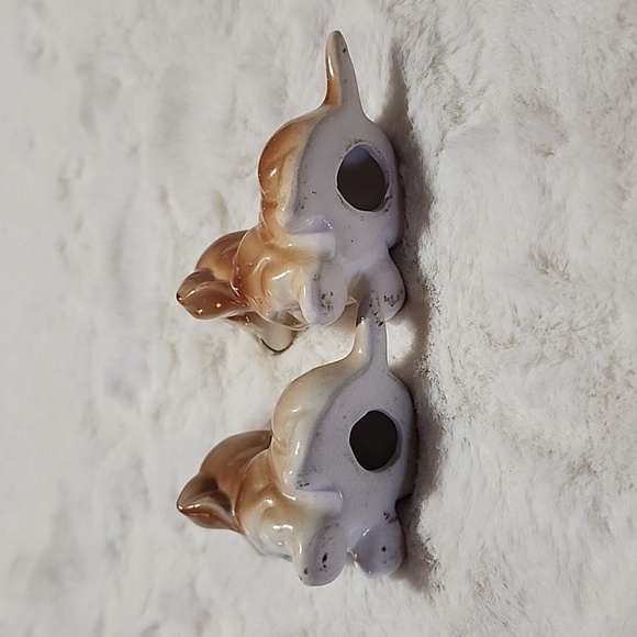 VINTAGE  CERAMIC  🐶 PUPPIES FIGURINES.  🐶 - Picture 7 of 7